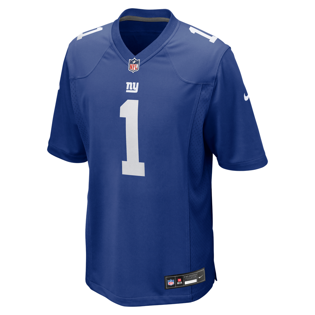 Malik Nabers #1 New York Giants Royal Home Jersey — NFL Shop reference