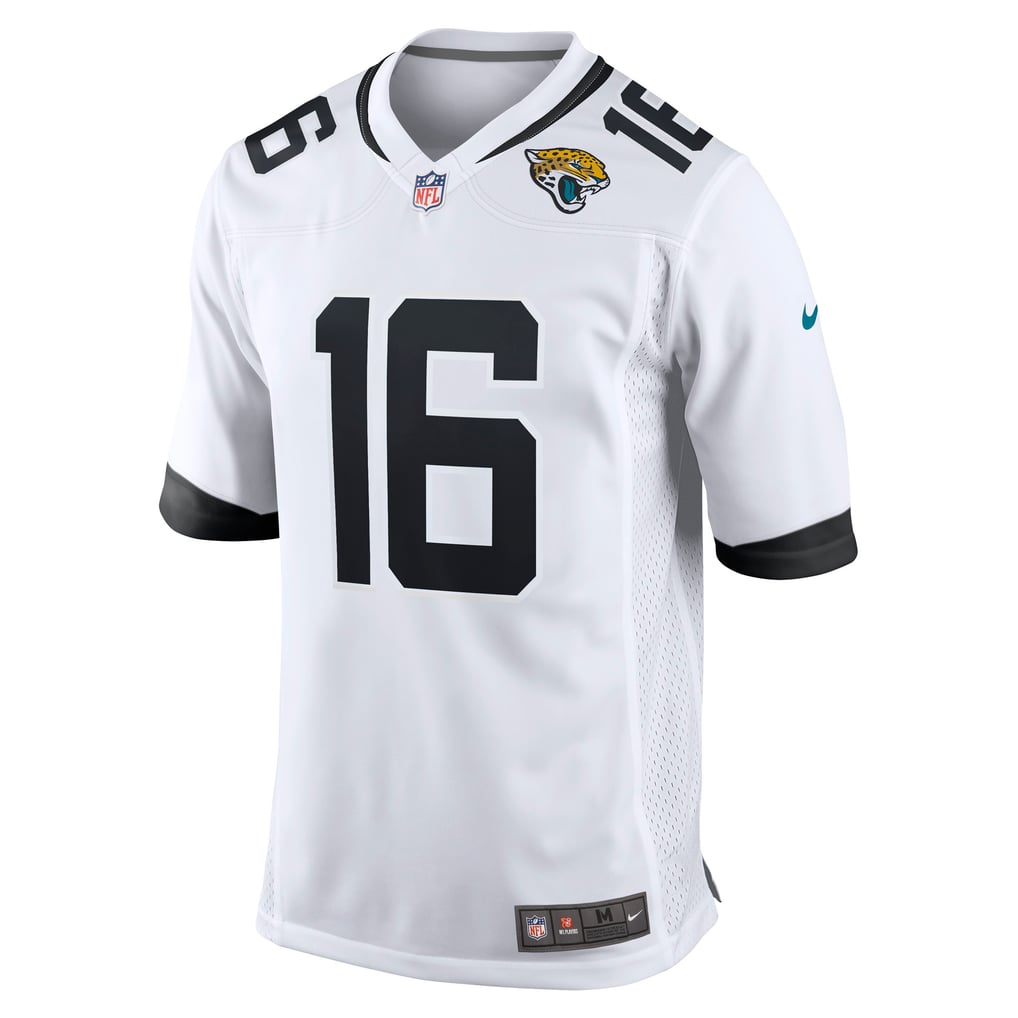 Trevor Lawrence #16 Jacksonville Jaguars White Away Jersey — NFL Shop reference
