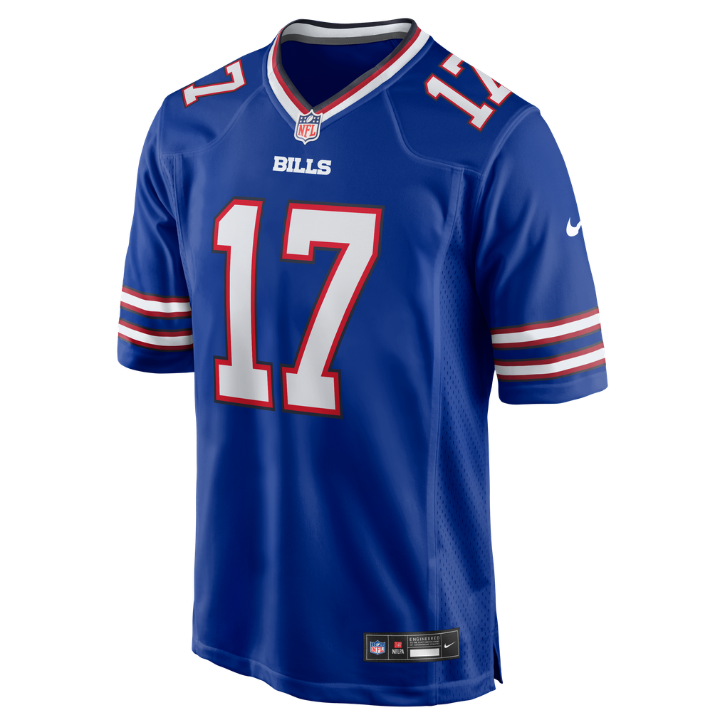 Josh Allen #17 Buffalo Bills Royal jersey