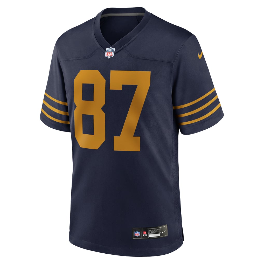 Romeo Doubs #87 Green Bay Packers Navy 1923 Classic Jersey — NFL Shop reference