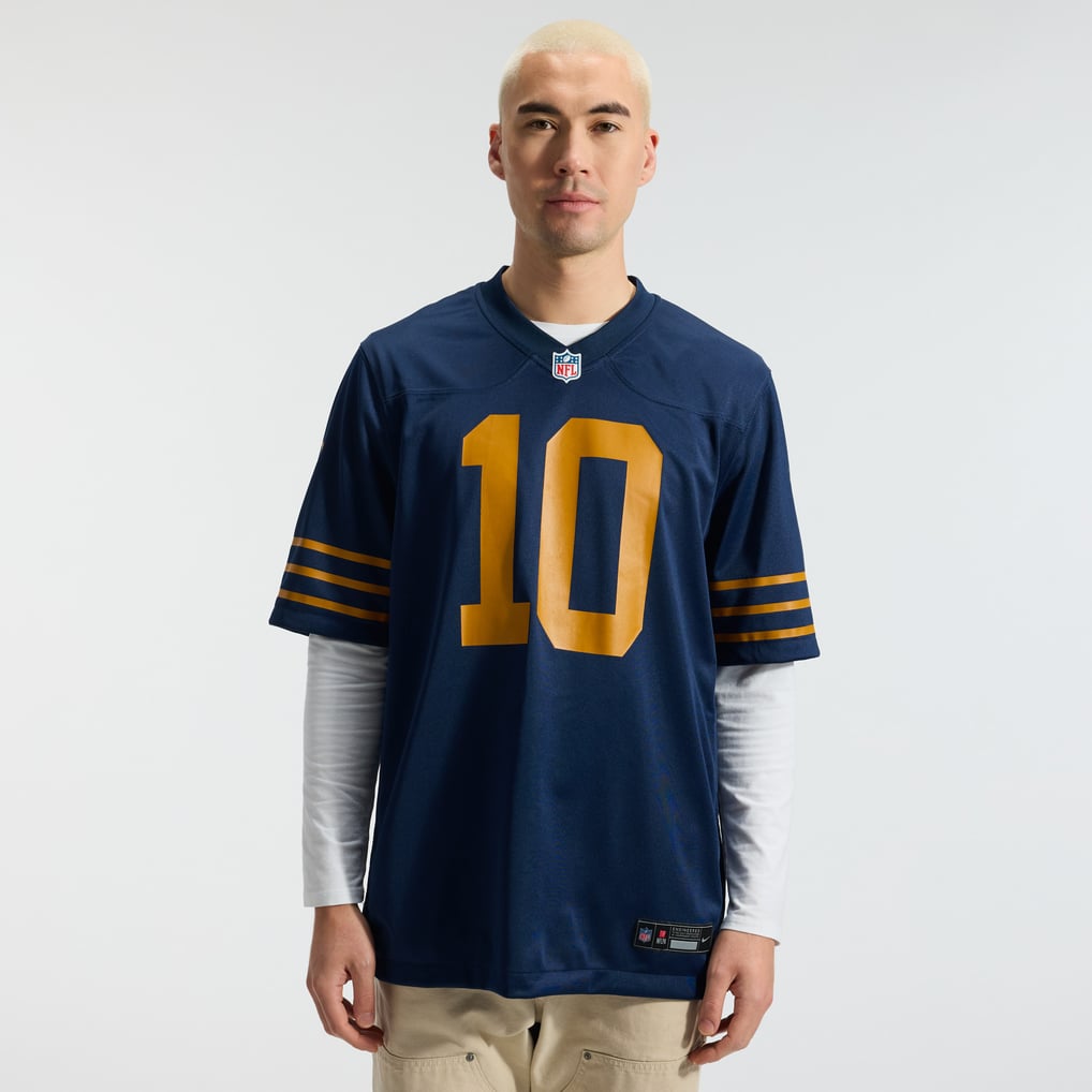 Jordan Love #10 Green Bay Packers Navy 1923 Classic Jersey — NFL Shop reference