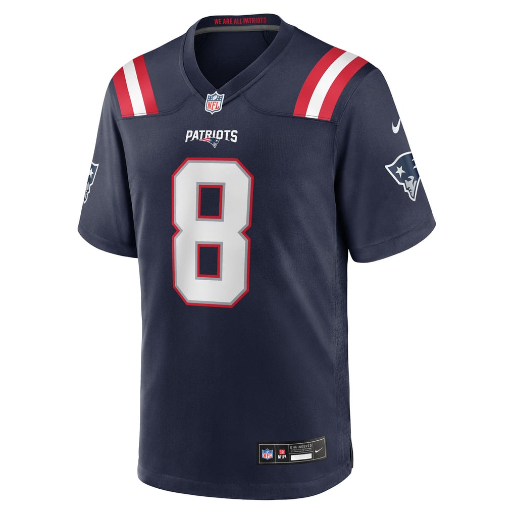 Stefon Diggs #8 New England Patriots Navy Home Jersey — NFL Shop reference