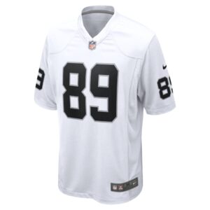 Brock Bowers #89 Las Vegas Raiders White Away Jersey — NFL Shop reference