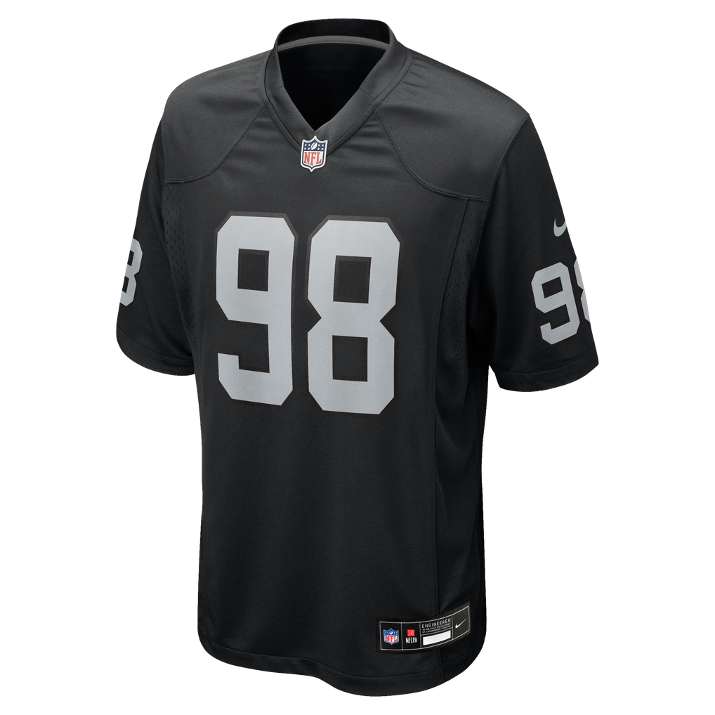 Maxx Crosby #98 Las Vegas Raiders Black Home Jersey — NFL Shop reference