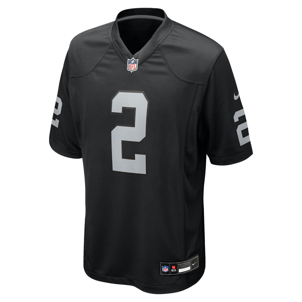 Ashton Jeanty #2 Las Vegas Raiders Black Home Jersey — NFL Shop reference