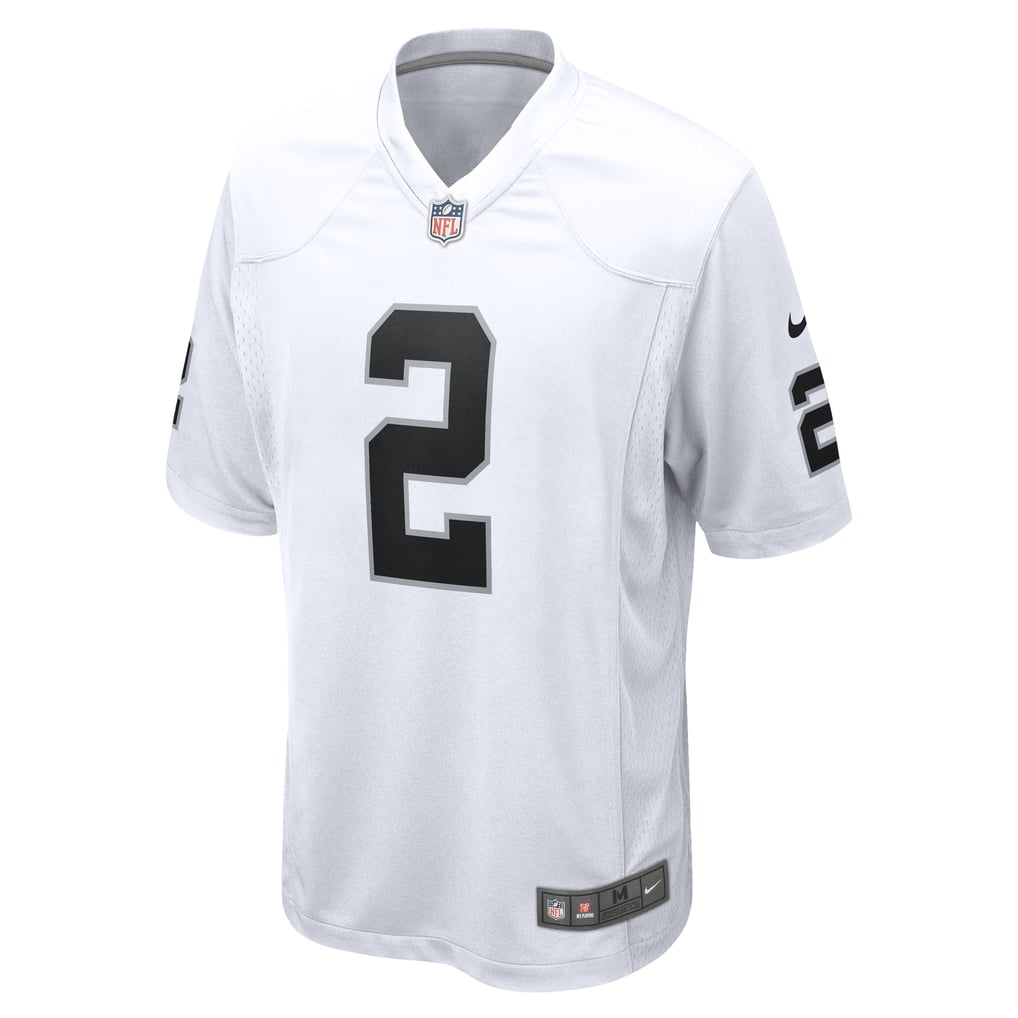 Ashton Jeanty #2 Las Vegas Raiders White Away Jersey — NFL Shop reference