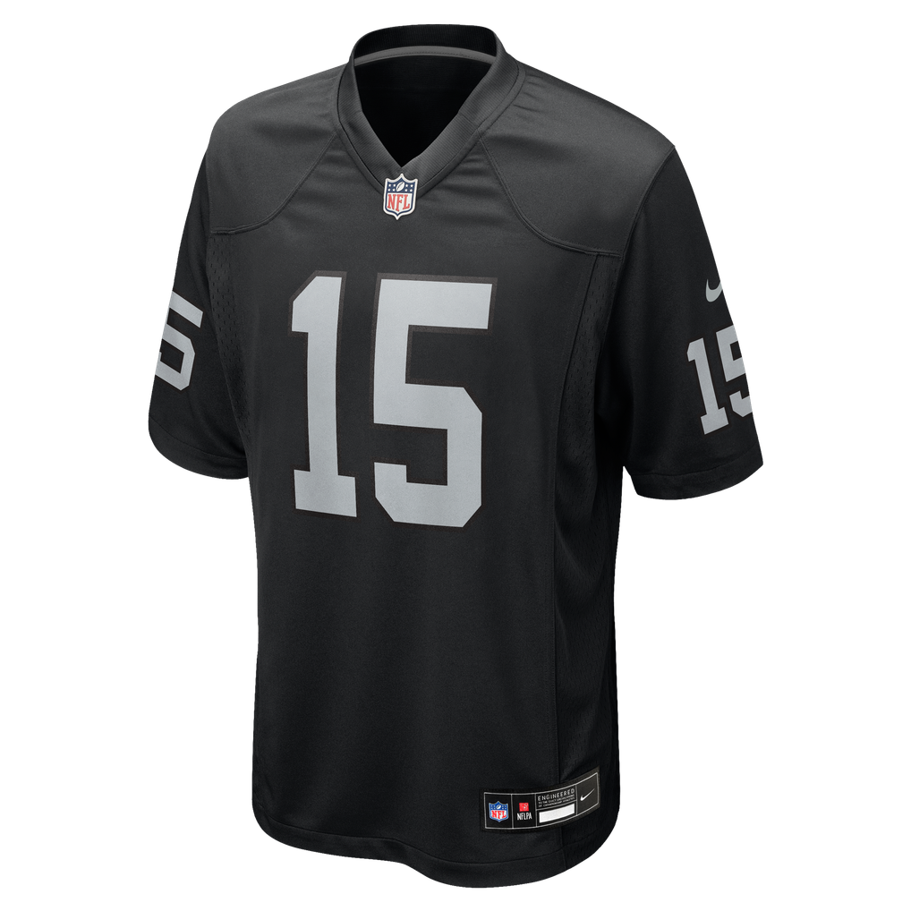 Fernando Mendoza #15 Las Vegas Raiders Black Home Jersey — NFL Shop reference