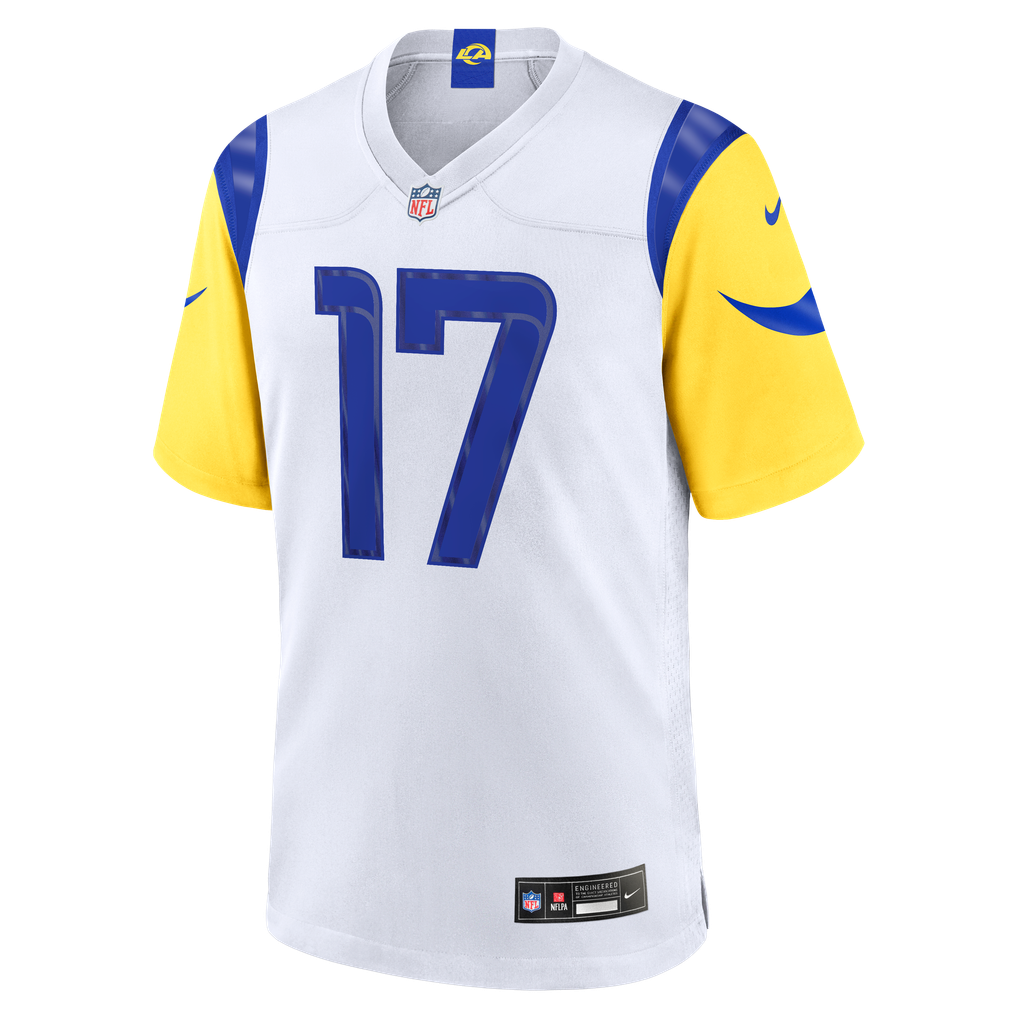 Davante Adams #17 Los Angeles Rams White Away Jersey — NFL Shop reference