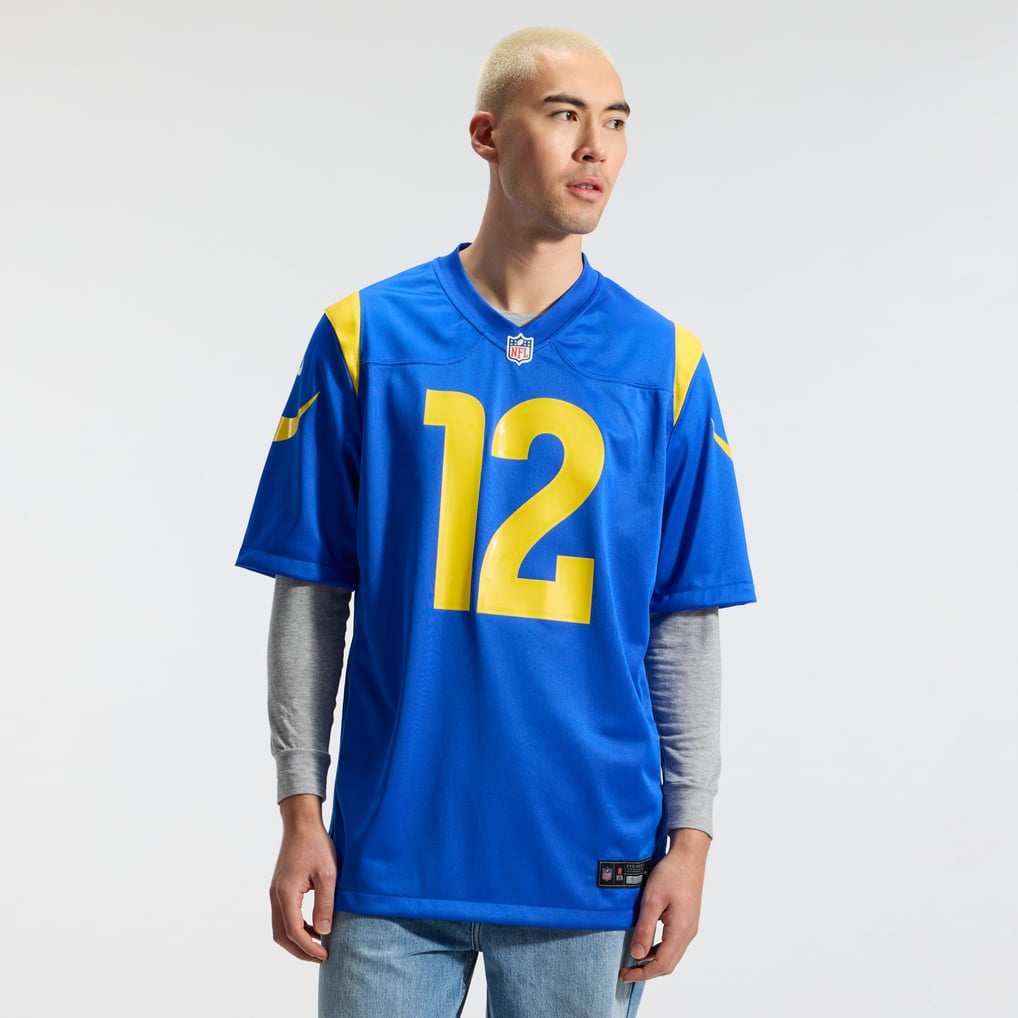 Puka Nacua #12 Los Angeles Rams Royal Team Jersey — NFL Shop reference