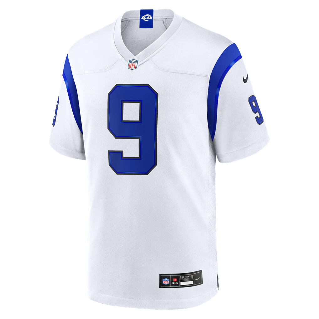 Matthew Stafford #9 Los Angeles Rams Fearsome White Jersey — NFL Shop reference