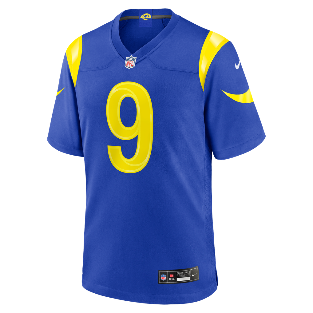 Matthew Stafford #9 Los Angeles Rams Royal Team Jersey — NFL Shop reference