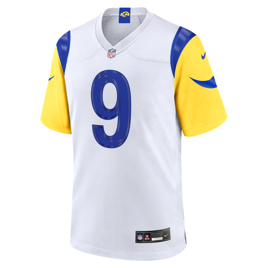 Matthew Stafford #9 Los Angeles Rams White Away Jersey — NFL Shop reference