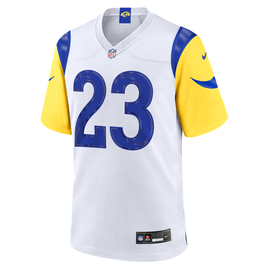 Kyren Williams #23 Los Angeles Rams White Away Jersey — NFL Shop reference