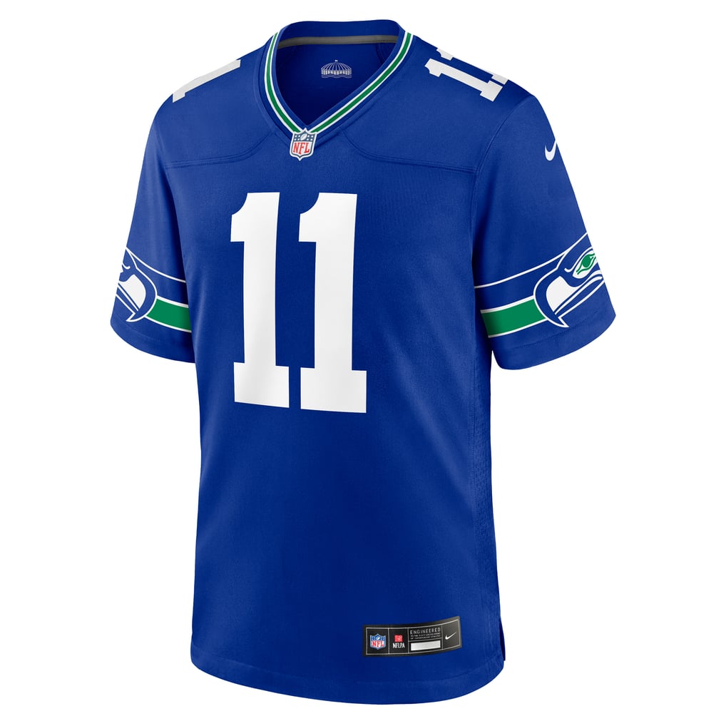 Jaxon Smith-Njigba #11 Seattle Seahawks Royal Throwback Jersey — NFL Shop reference