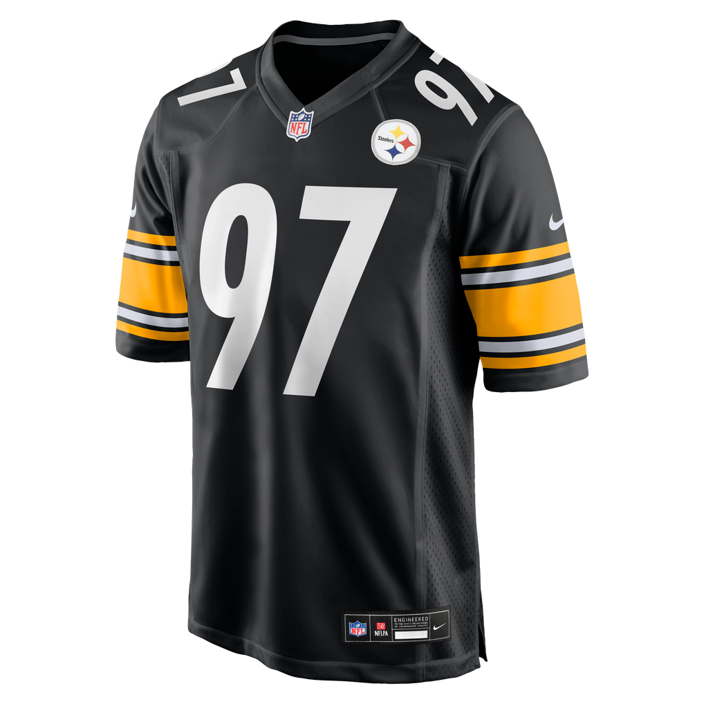Cameron Heyward #97 Pittsburgh Steelers Black Home Jersey — NFL Shop reference