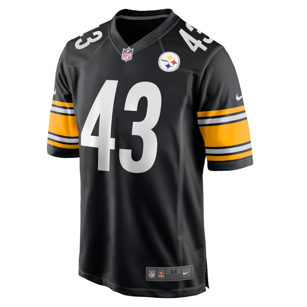 Troy Polamalu #43 Pittsburgh Steelers Black Home Jersey — NFL Shop reference