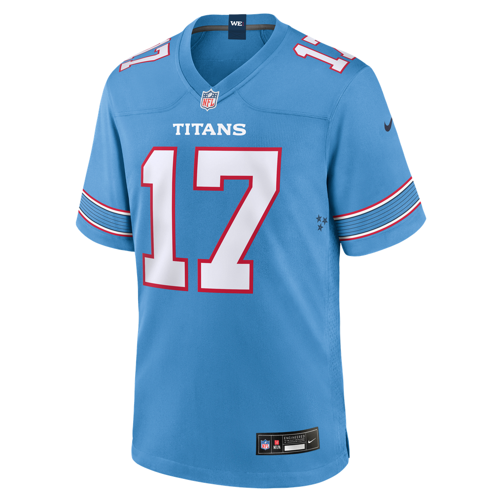 Chimere Dike #17 Tennessee Titans Light Blue Team Jersey — NFL Shop reference