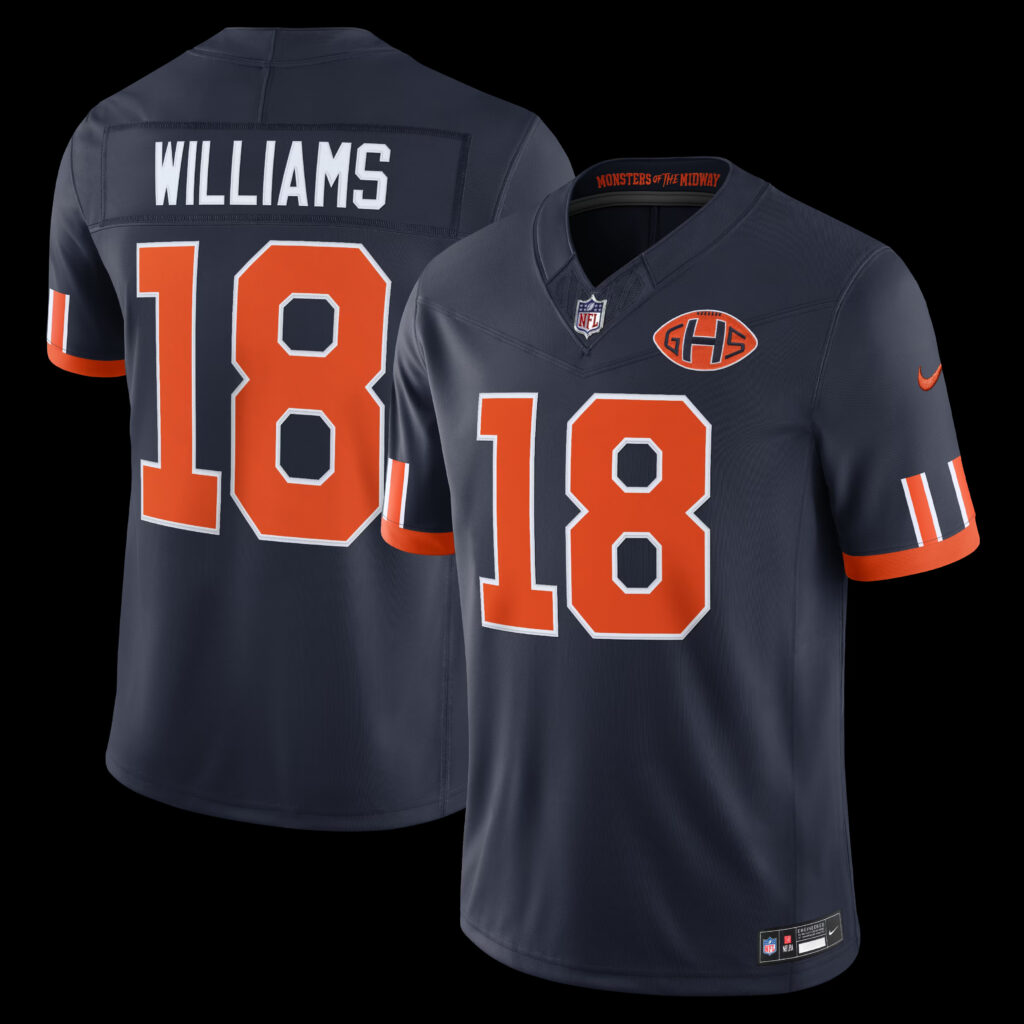 Caleb Williams #18 Chicago Bears Jersey | Bring the Chicago Buzz