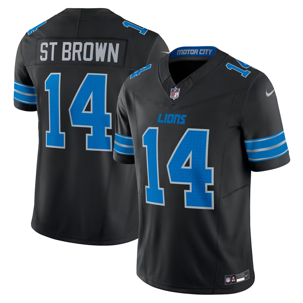 Amon-Ra St. Brown #14 Detroit Lions Jersey | Detroit Is Your Kind of Loud