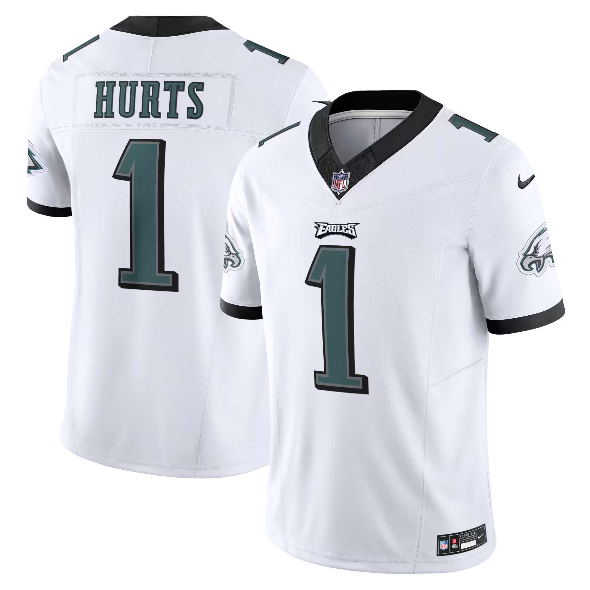 Jalen Hurts #1 Philadelphia Eagles Jersey | Wear It Loud, Philly - Image 4